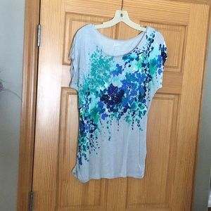 Flowered. Summer top